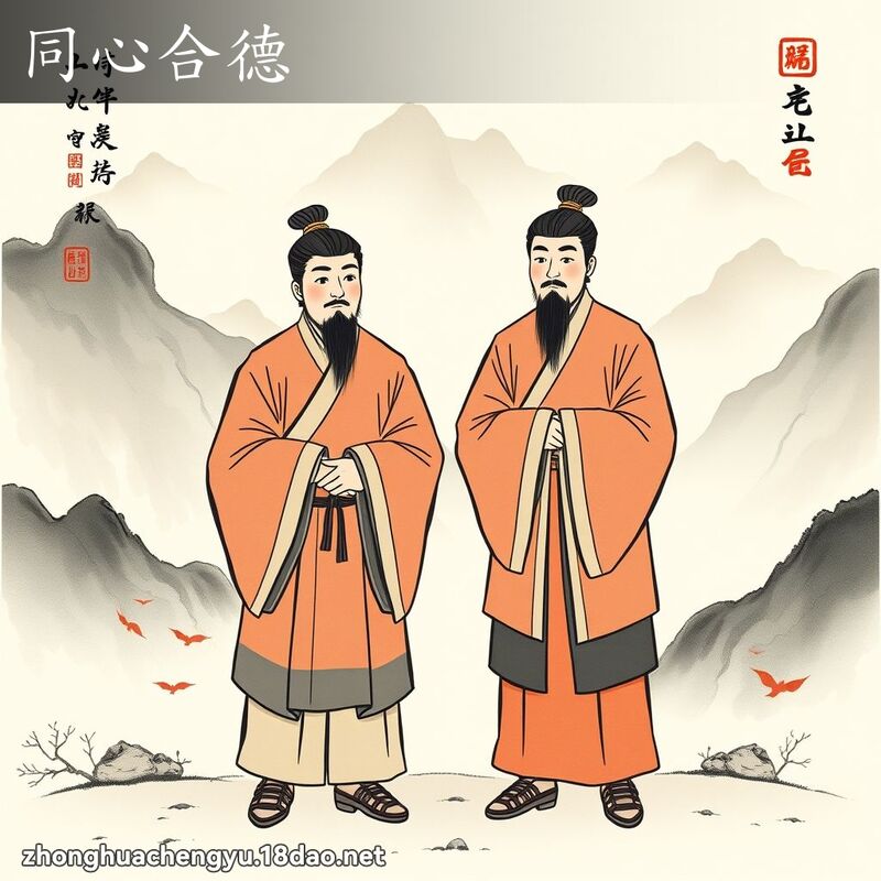 同心合德 配图