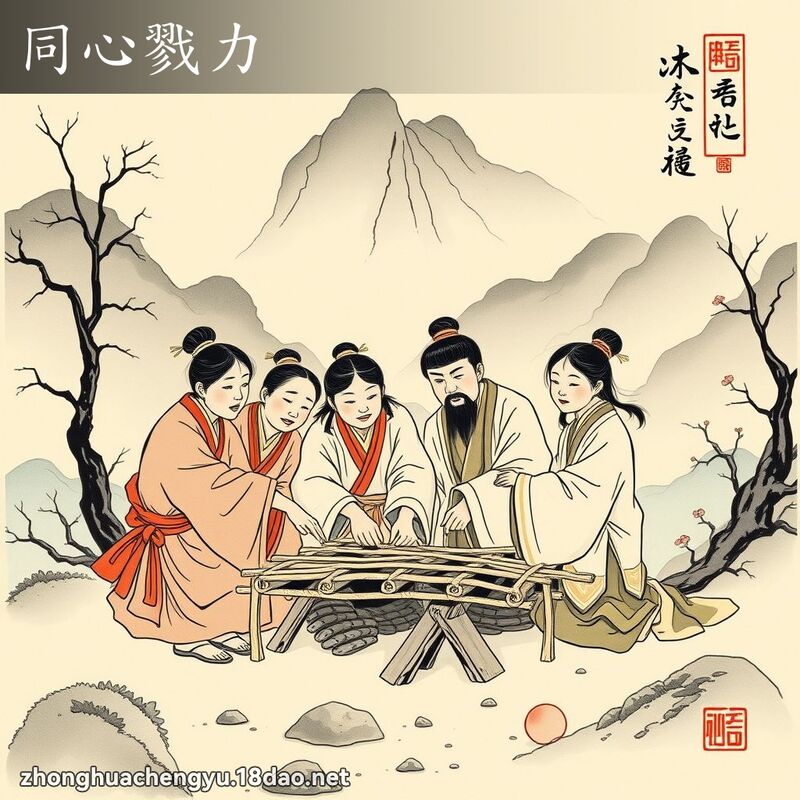 同心戮力 配图