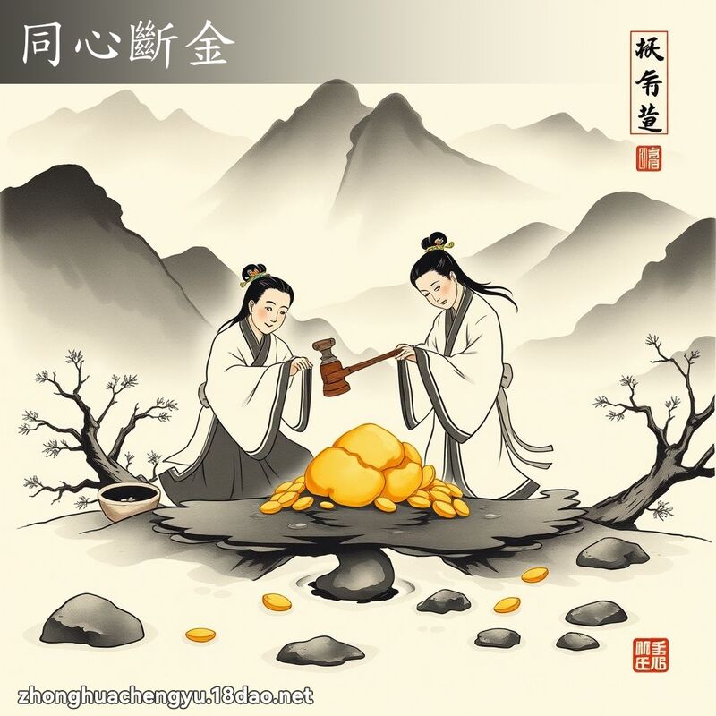 同心斷金 配图