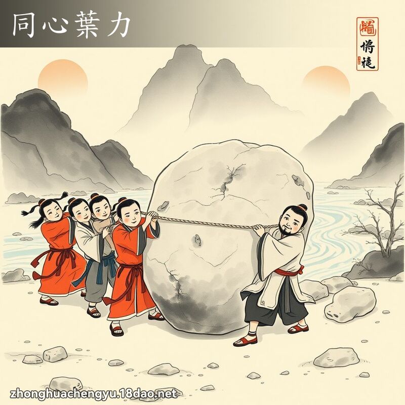 同心葉力 配图
