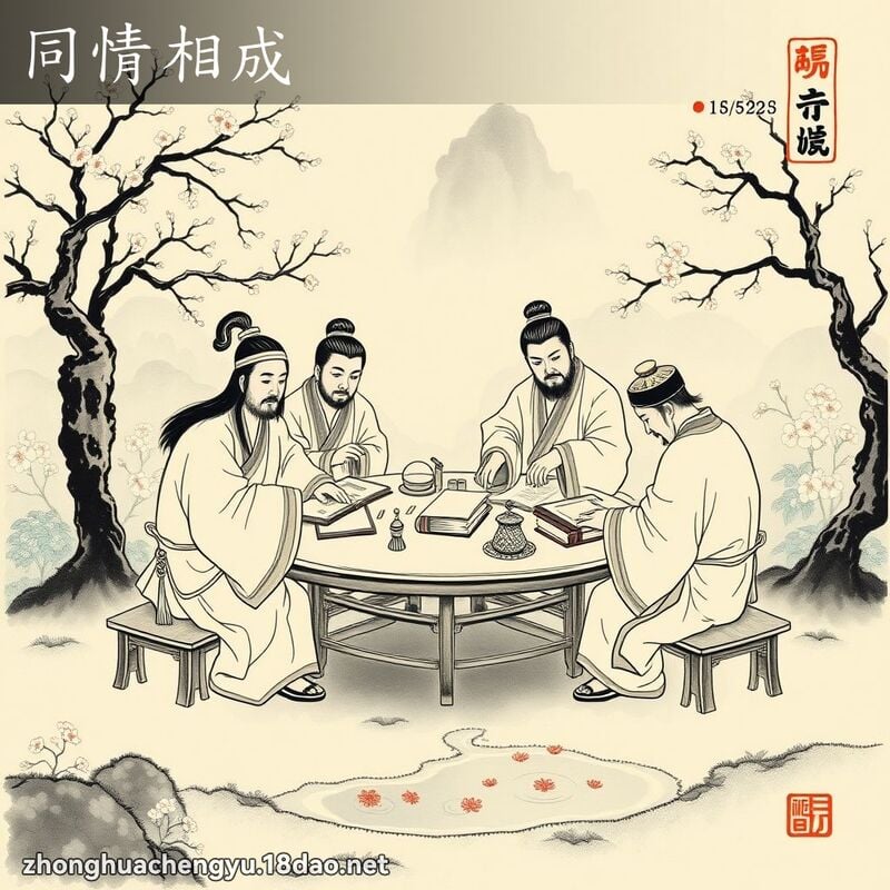 同情相成 配图
