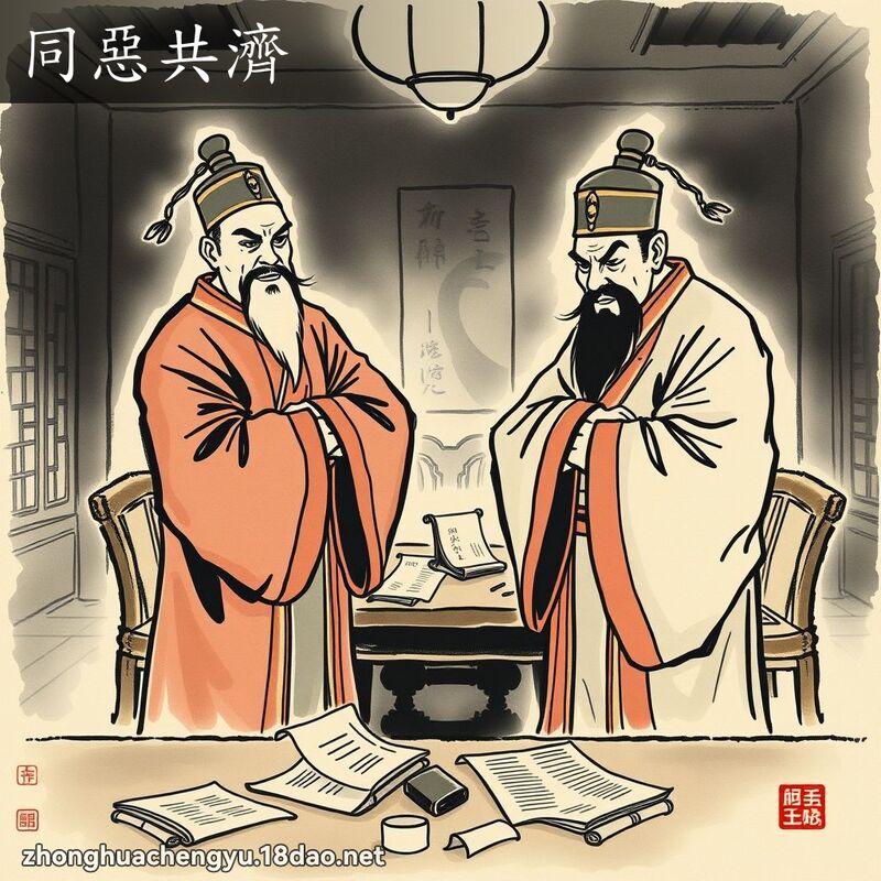 同惡共濟 配图