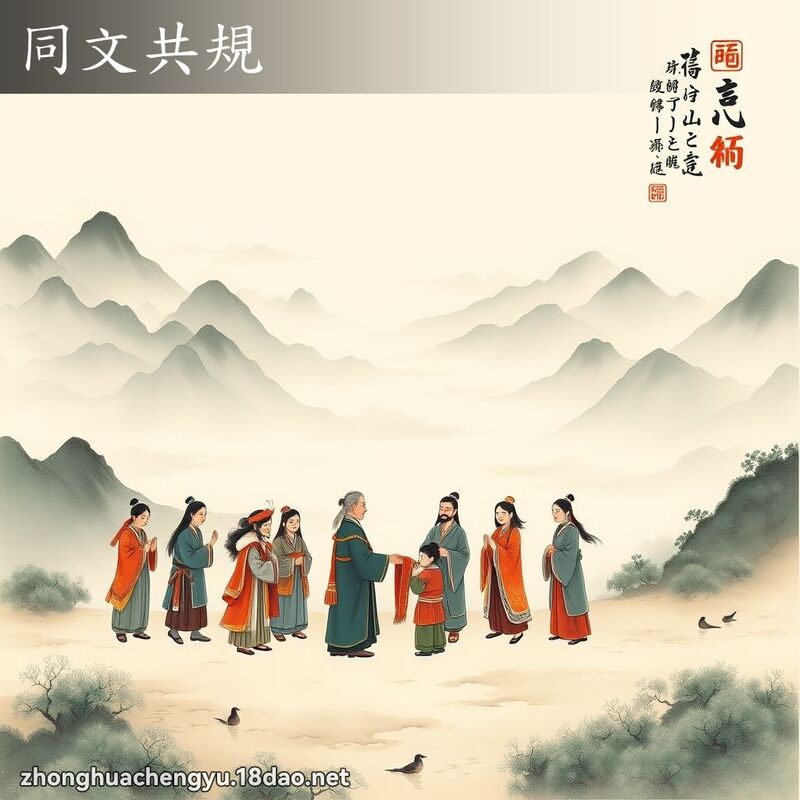 同文共規 配图