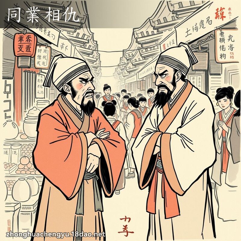 同業相仇 配图