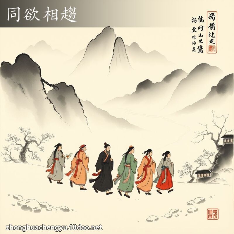 同欲相趨 配图