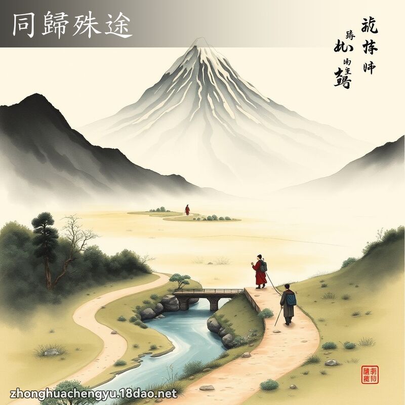 同歸殊途 配图