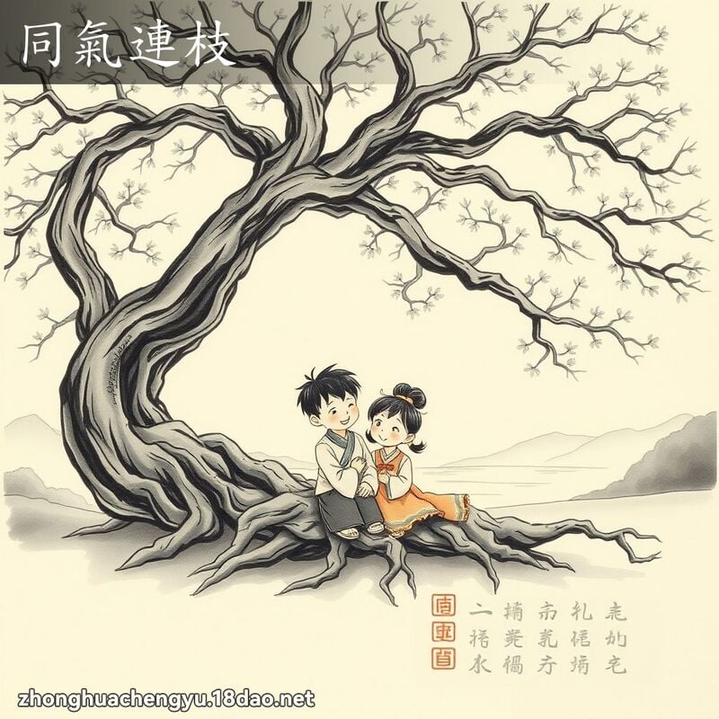 同氣連枝 配图