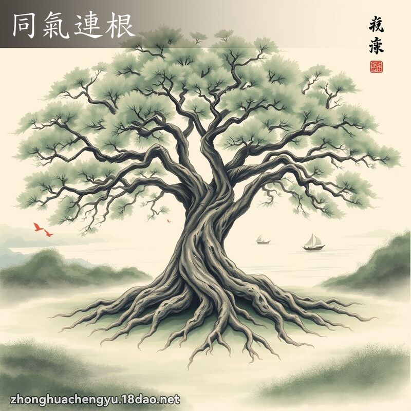 同氣連根 配图
