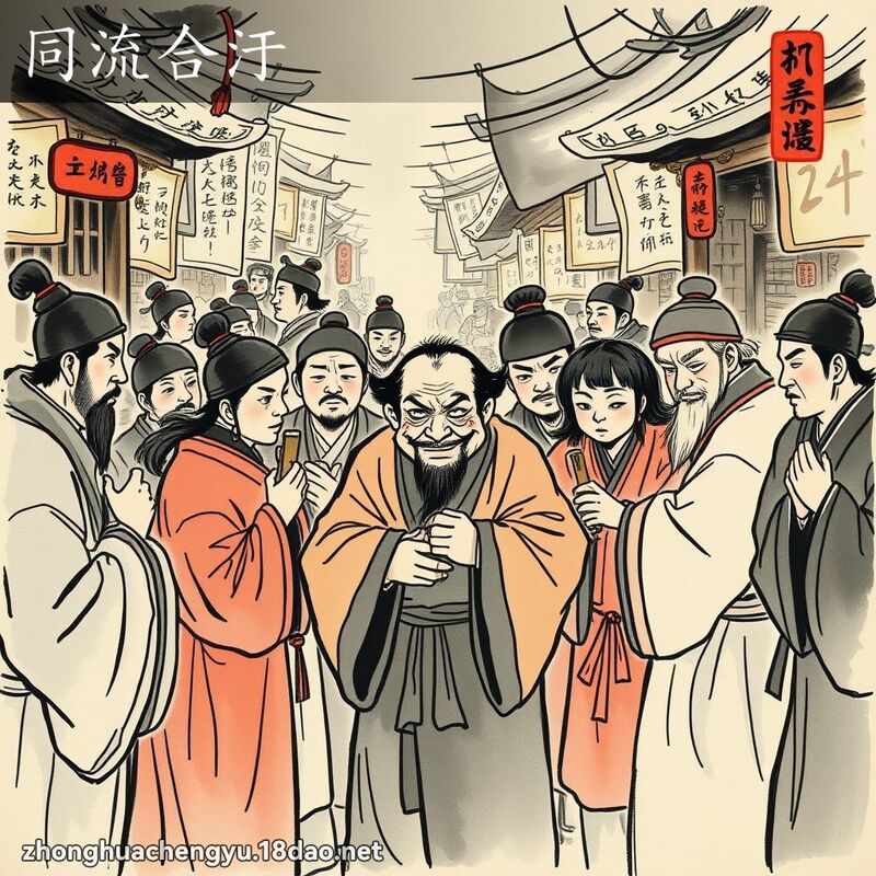 同流合汙 配图