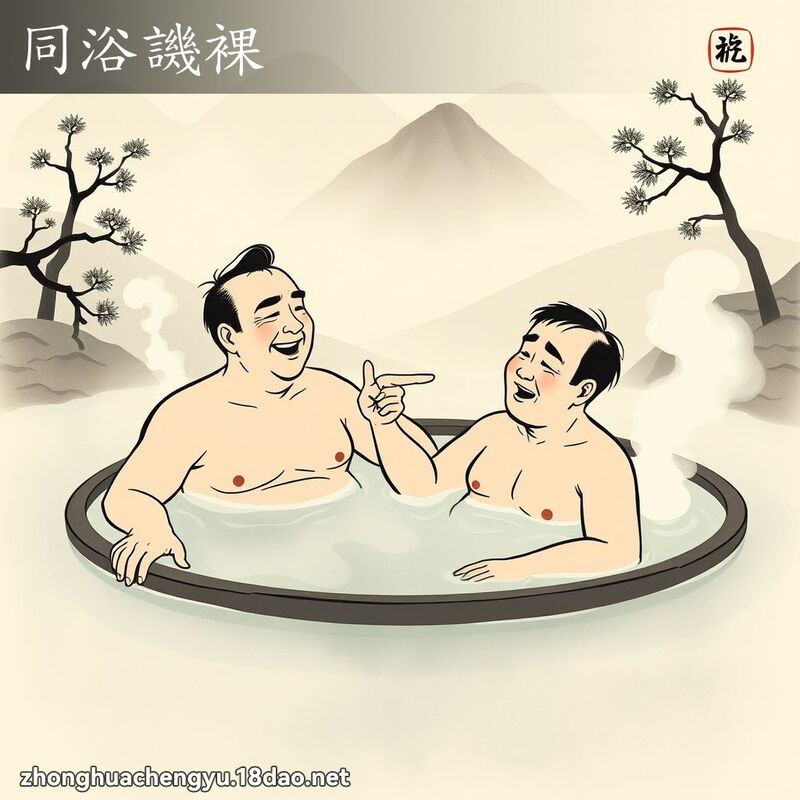 同浴譏裸 配图