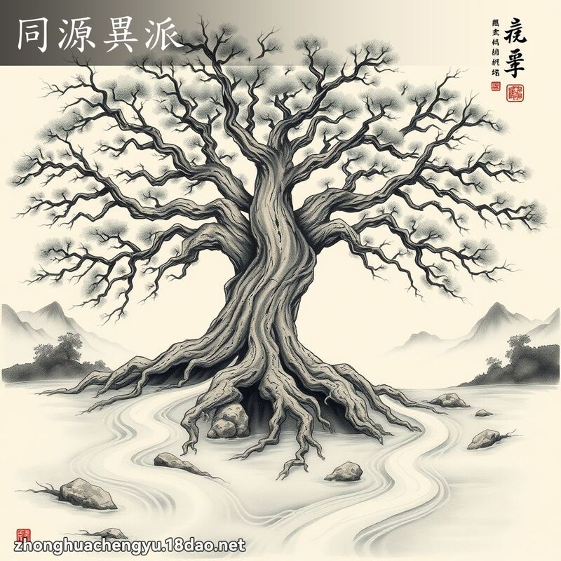同源異派 配图