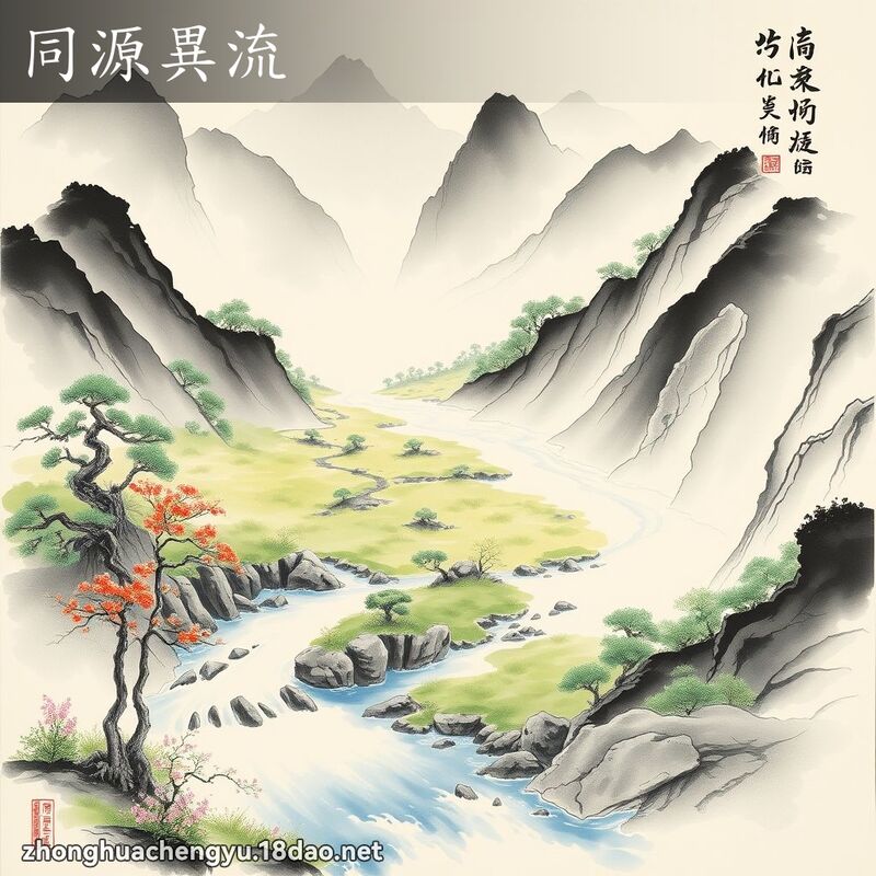 同源異流 配图