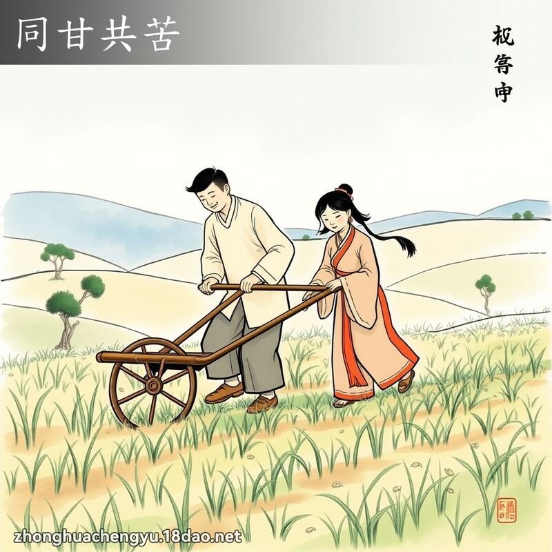 同甘共苦 配图