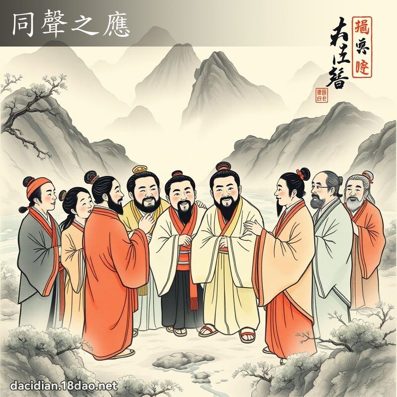 同聲之應 - 中華成語配圖