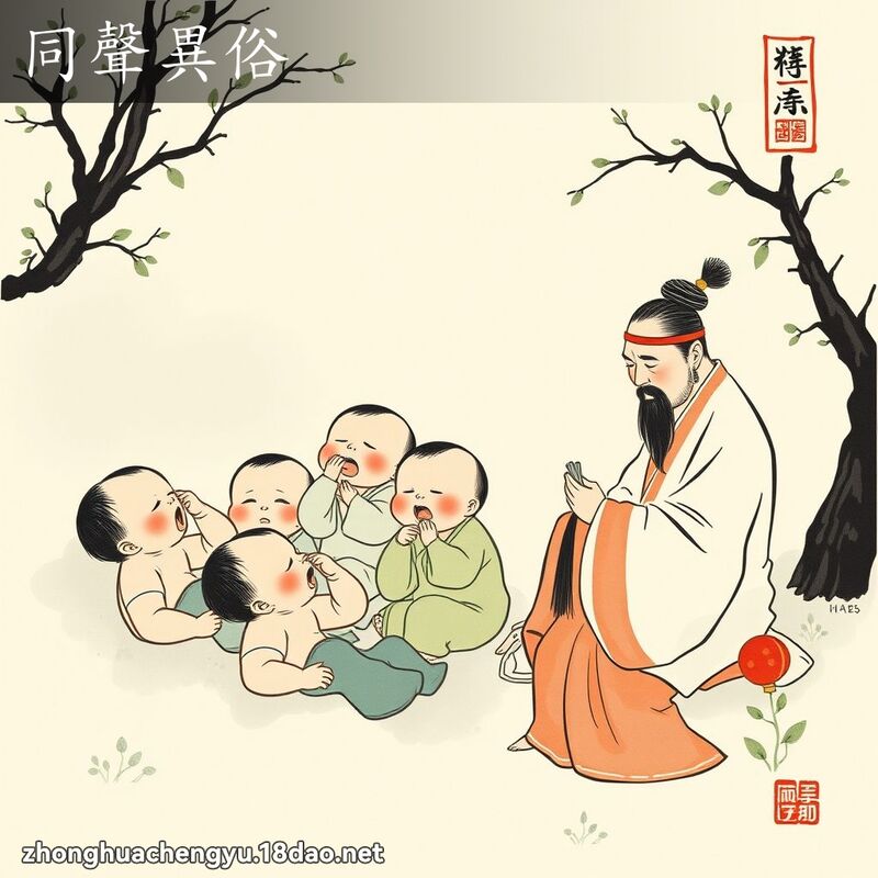 同聲異俗 配图