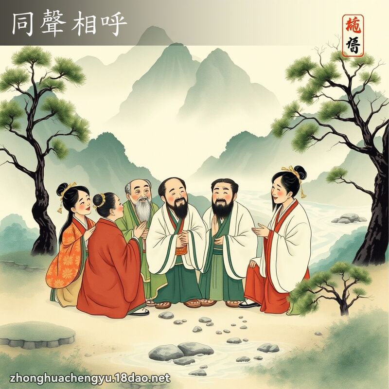 同聲相呼 配图
