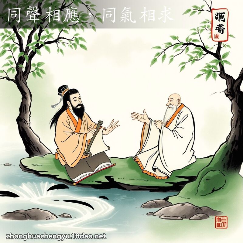 同聲相應,同氣相求 配图