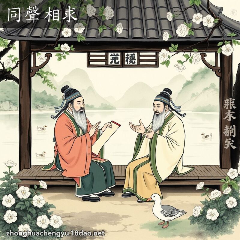同聲相求 配图
