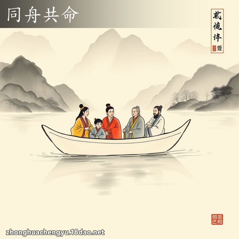 同舟共命 配图