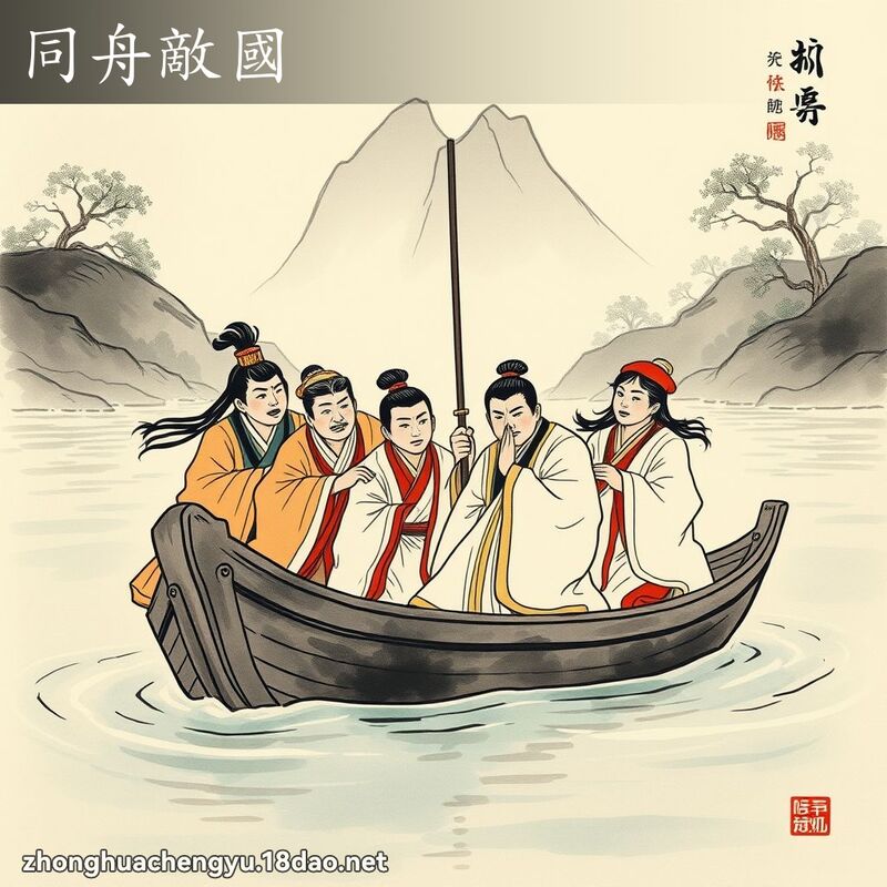 同舟敵國 配图