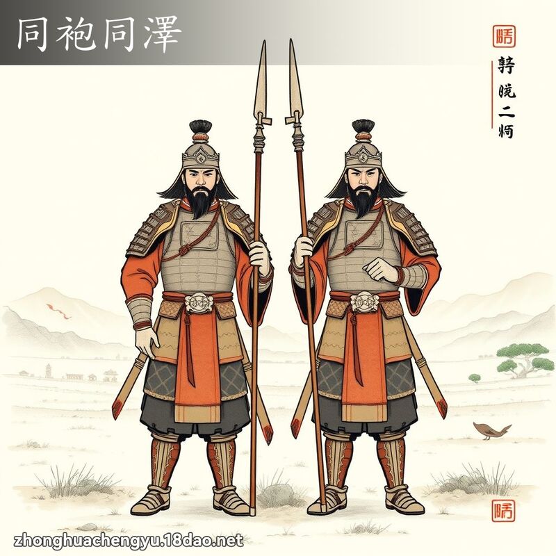 同袍同澤 配图