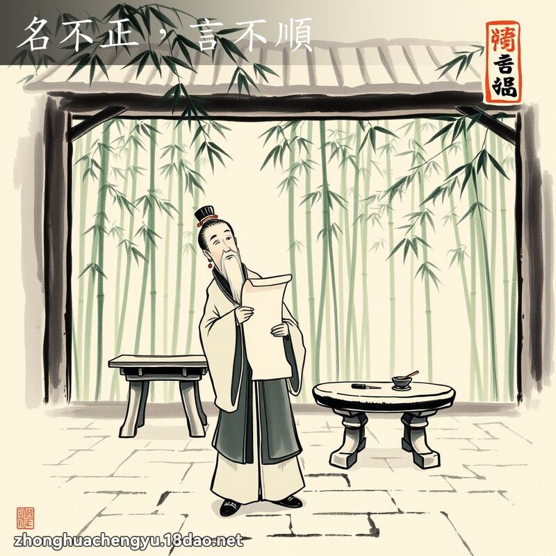 名不正,言不順 配图