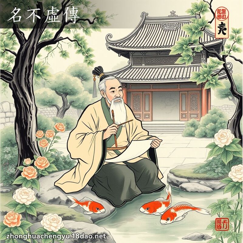 名不虛傳 配图