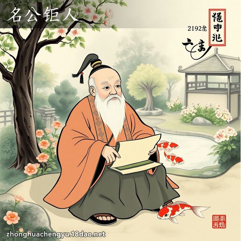 名公钜人 配图