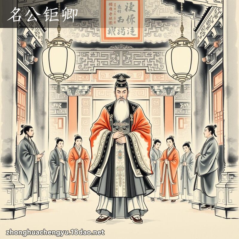 名公钜卿 配图