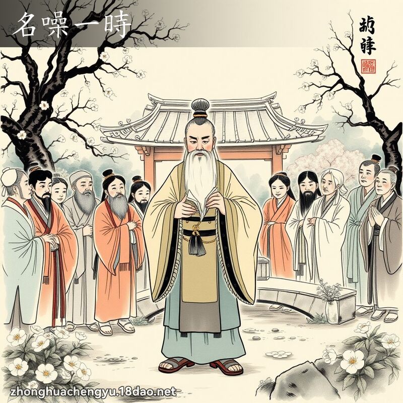 名噪一時 配图