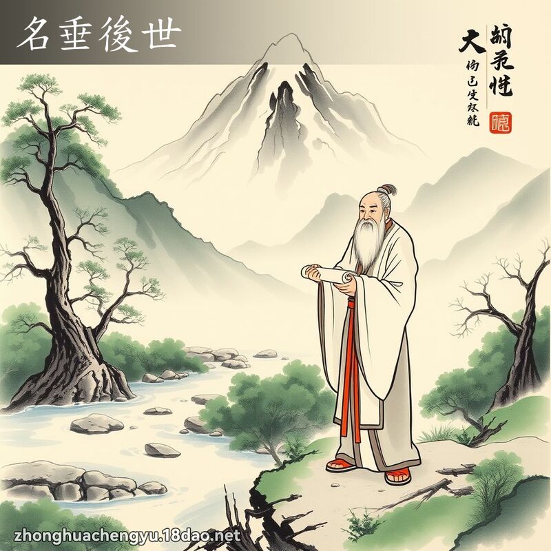 名垂後世 配图