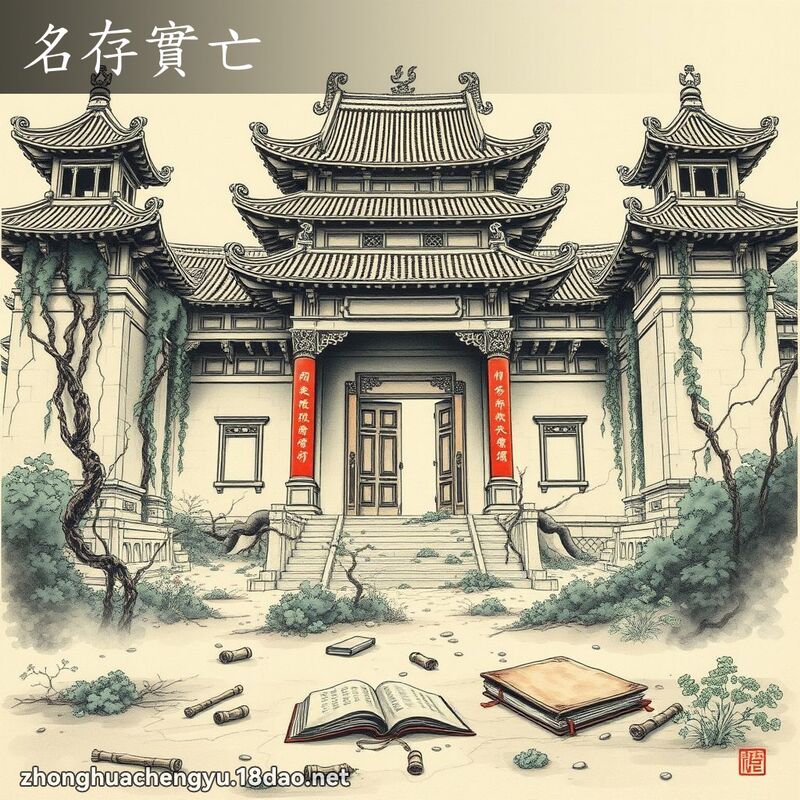 名存實亡 配图