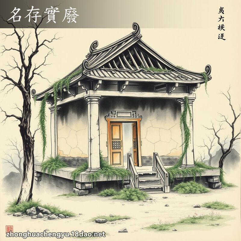 名存實廢 配图