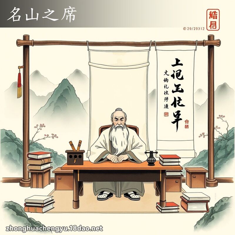 名山之席 配图