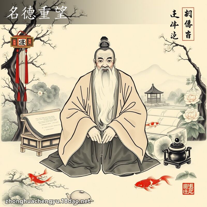 名德重望 配图