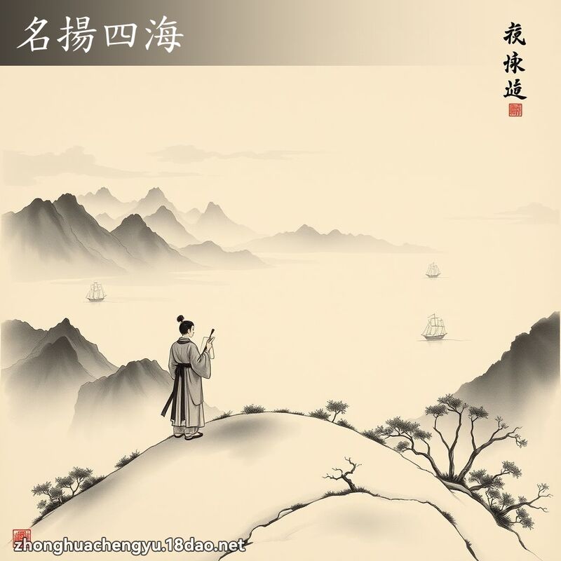 名揚四海 配图