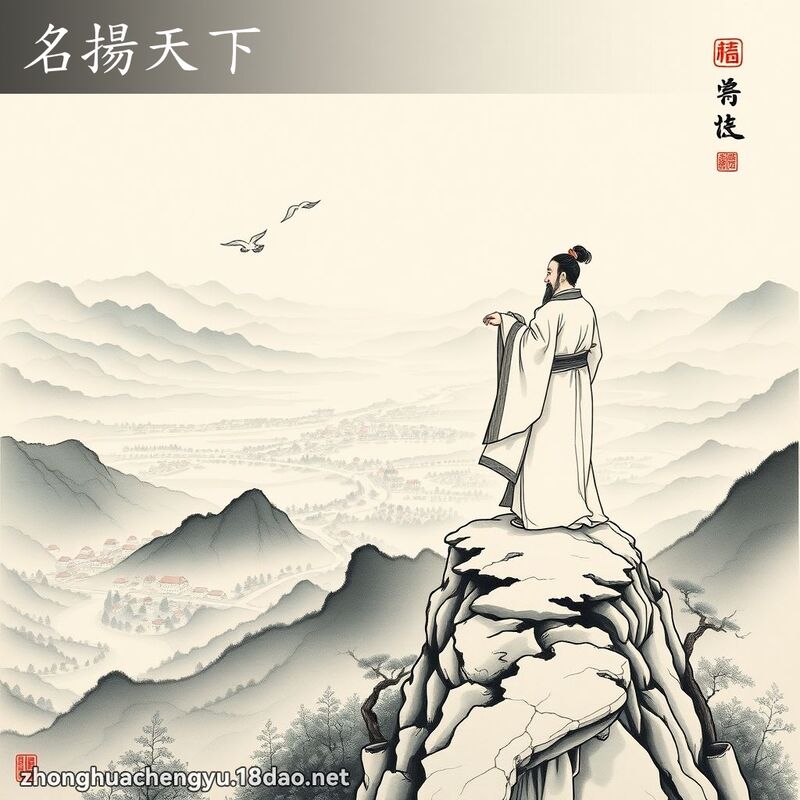名揚天下 配图
