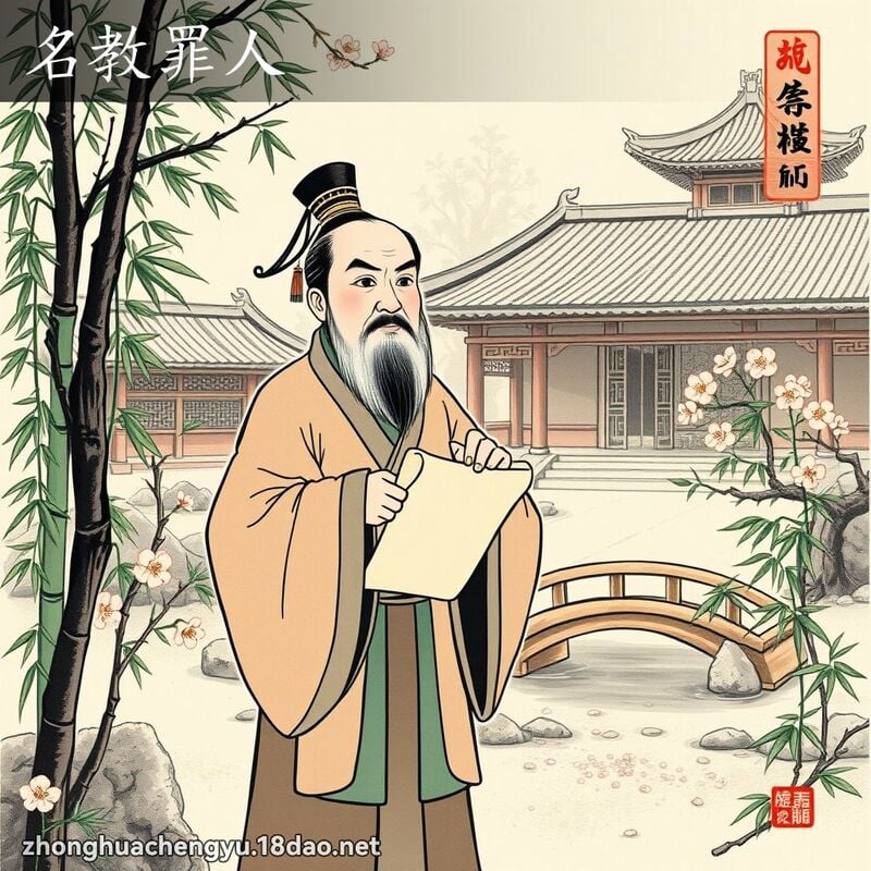 名教罪人 配图