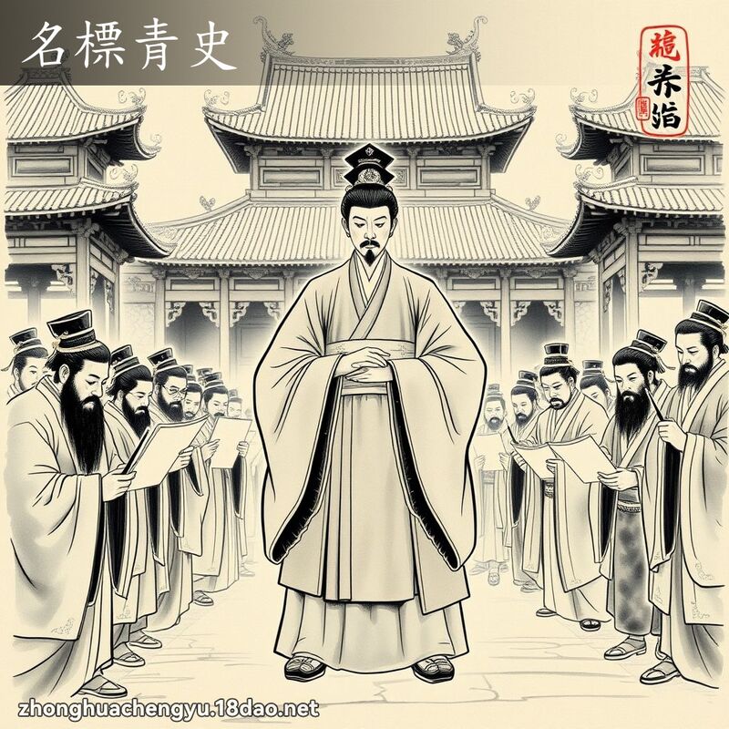 名標青史 配图