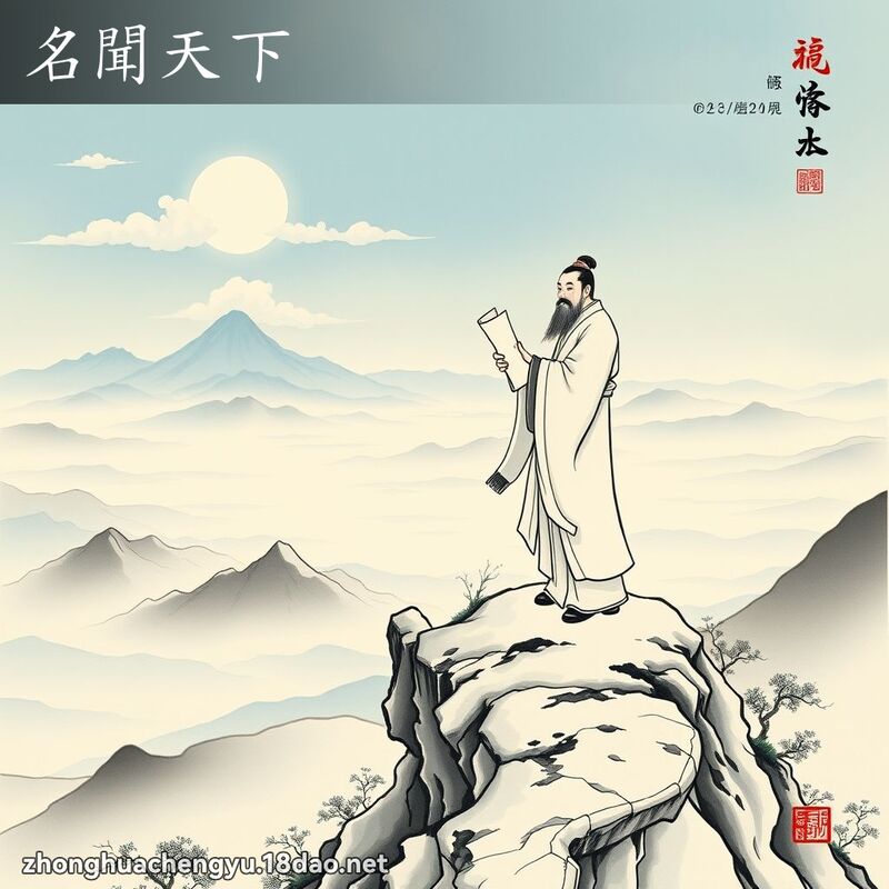 名闻天下 配图