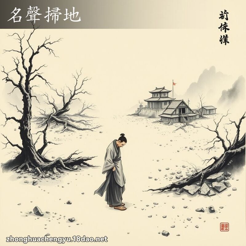 名声扫地 配图