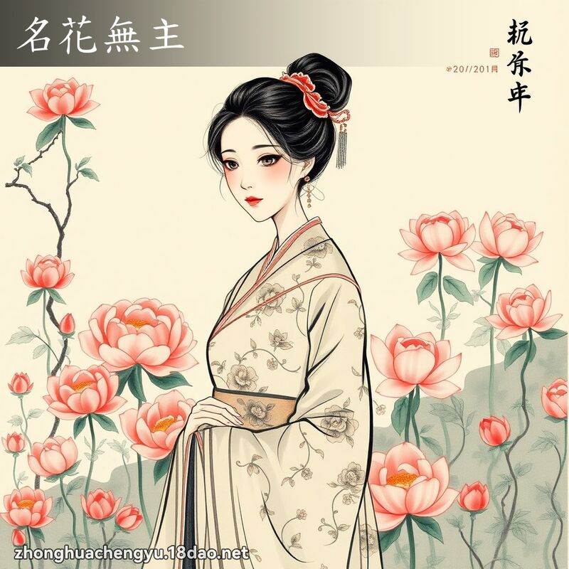名花无主 配图