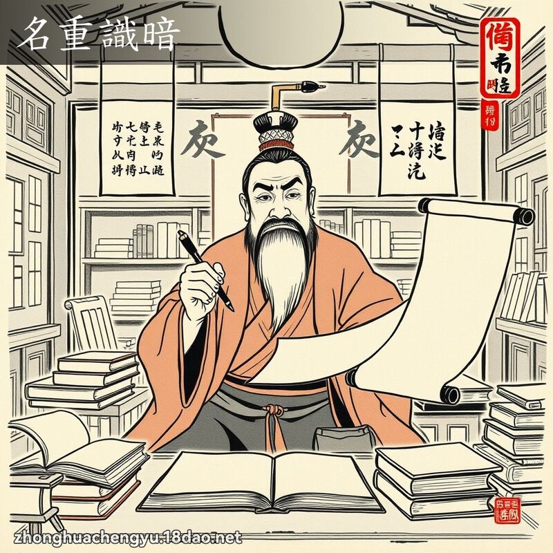 名重识暗 配图
