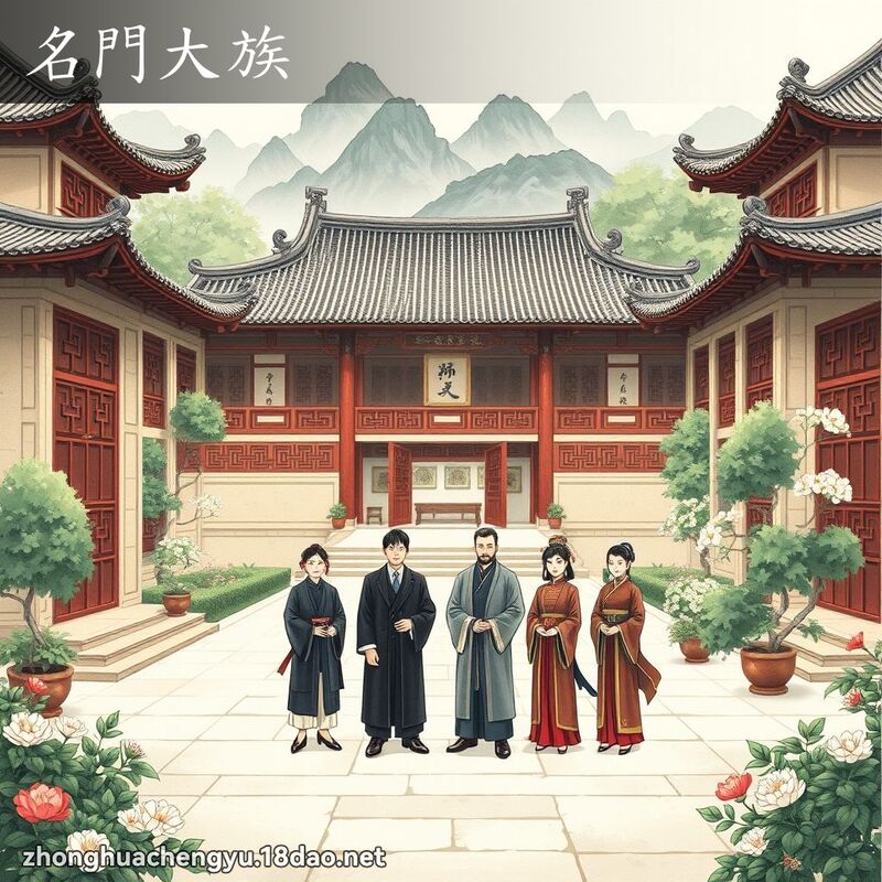 名门大族 配图