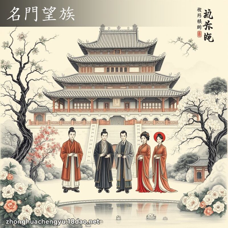 名门望族 配图