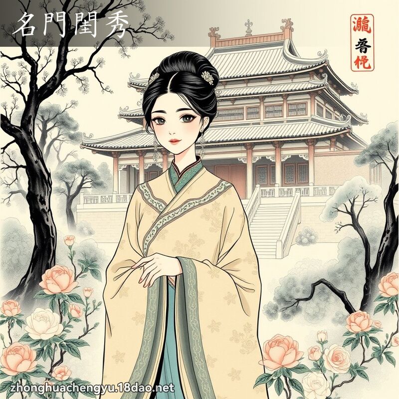 名门闺秀 配图