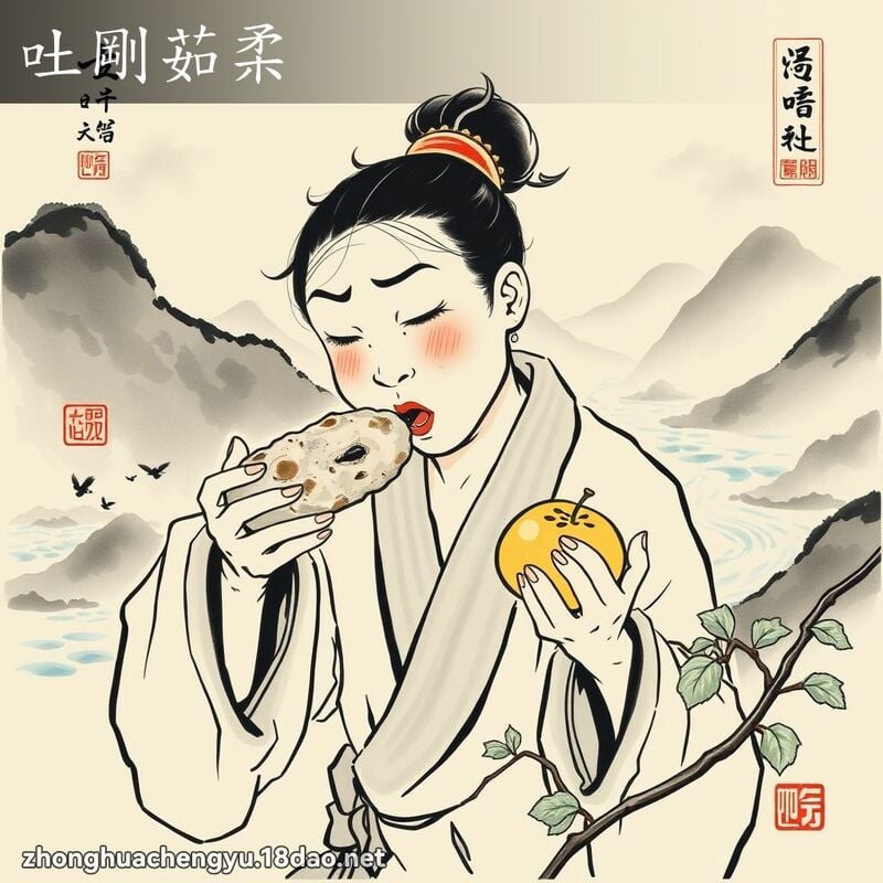 吐刚茹柔 配图