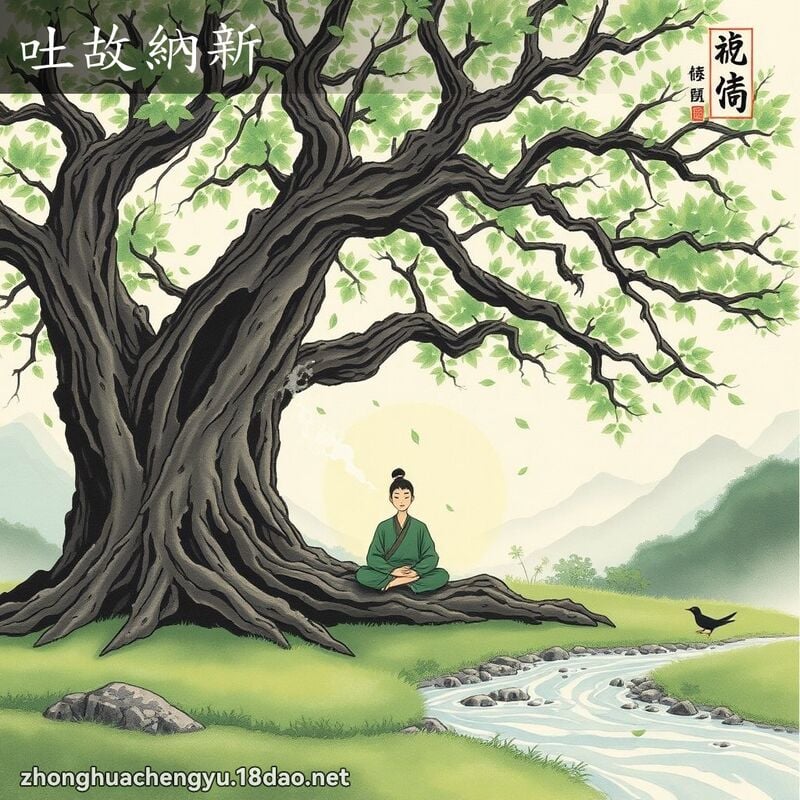吐故纳新 配图