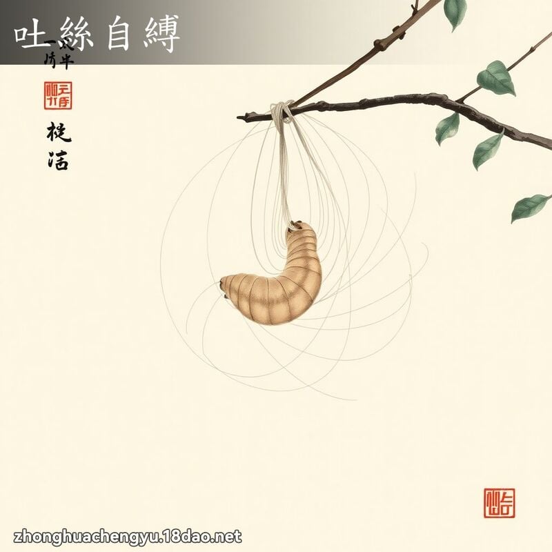 吐丝自缚 配图
