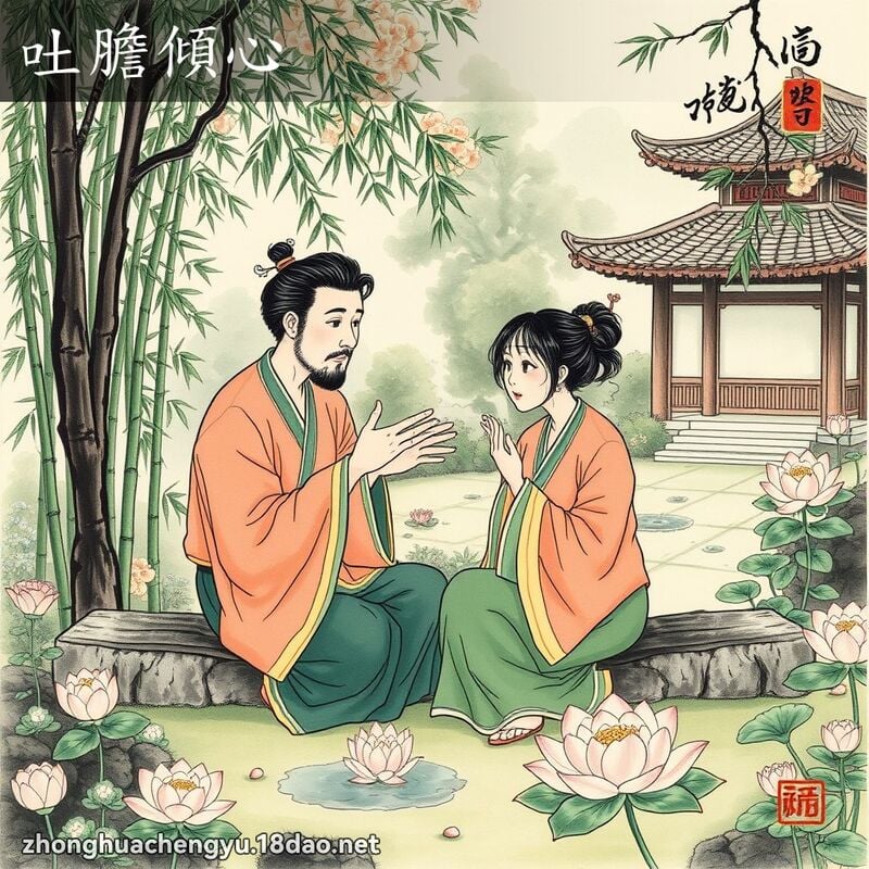 吐胆倾心 配图